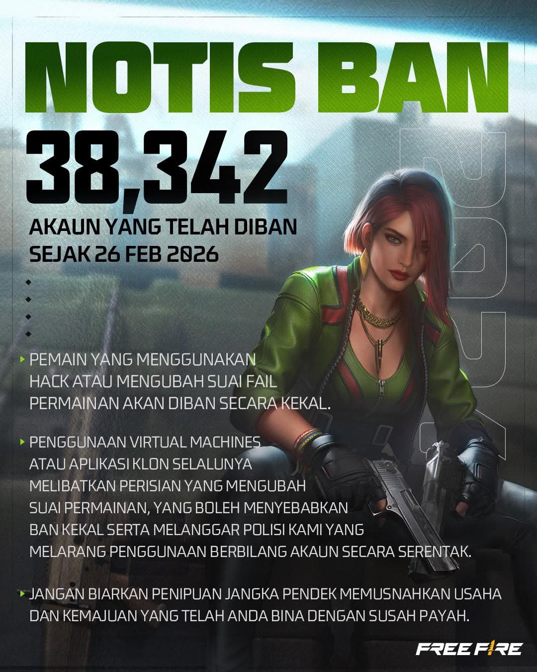 banned notice in 26 Feb 2026